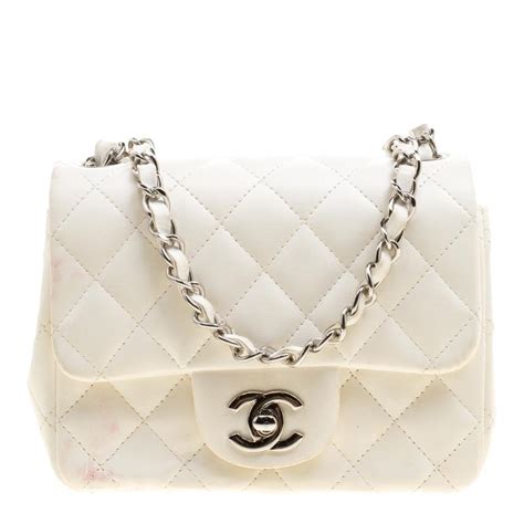 white chanel small bag